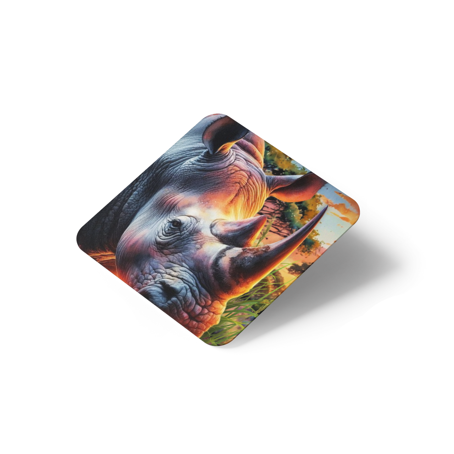 African Sunset Coaster