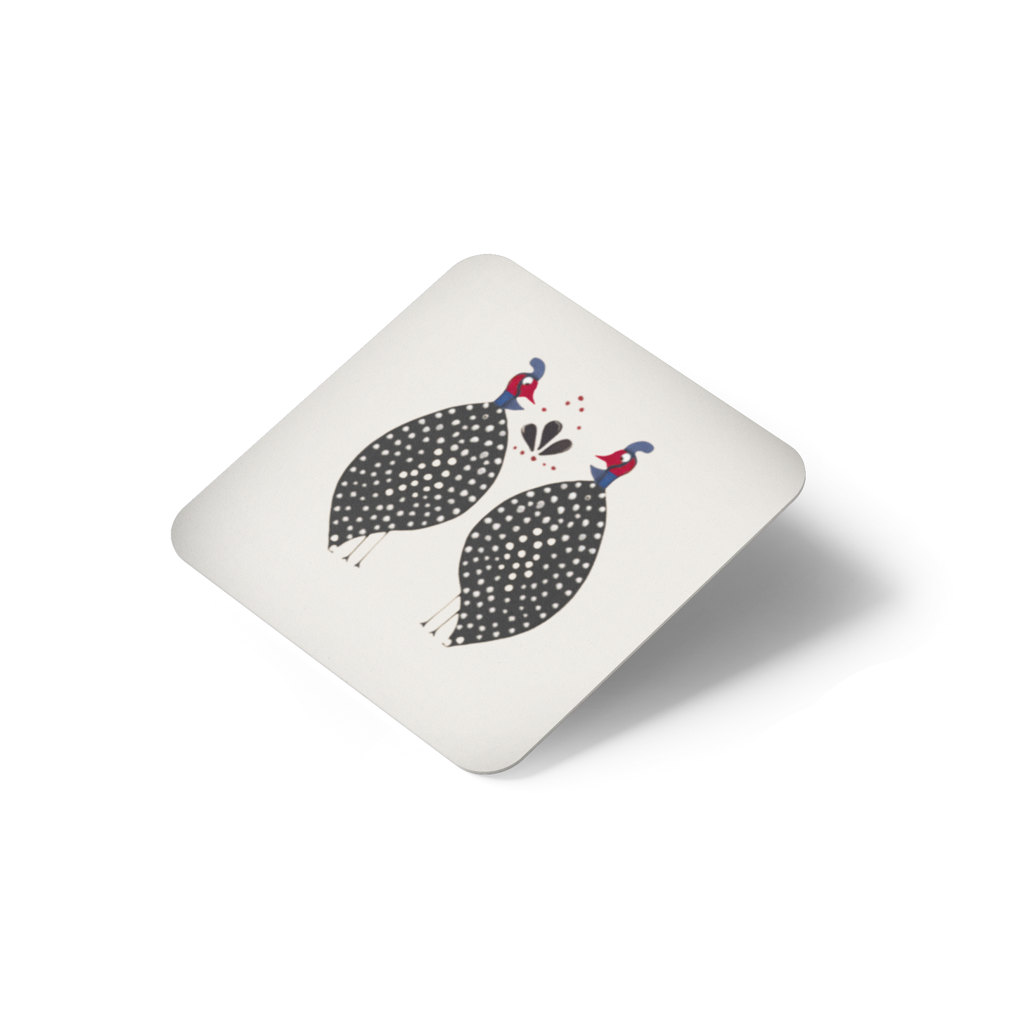 Guinea Fowl Chic  Coaster