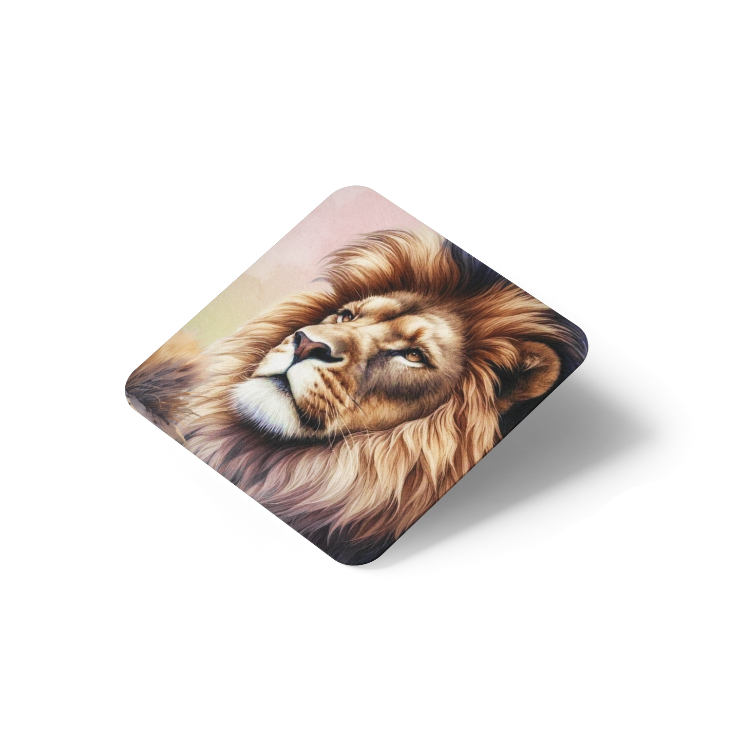 Pastel Afrika Square Coaster