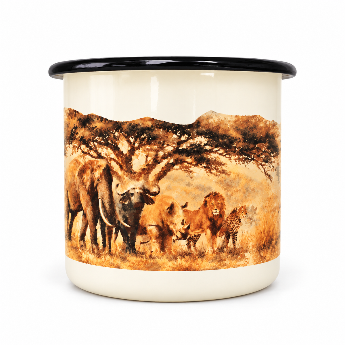 Watercolour Sunset Large Mug